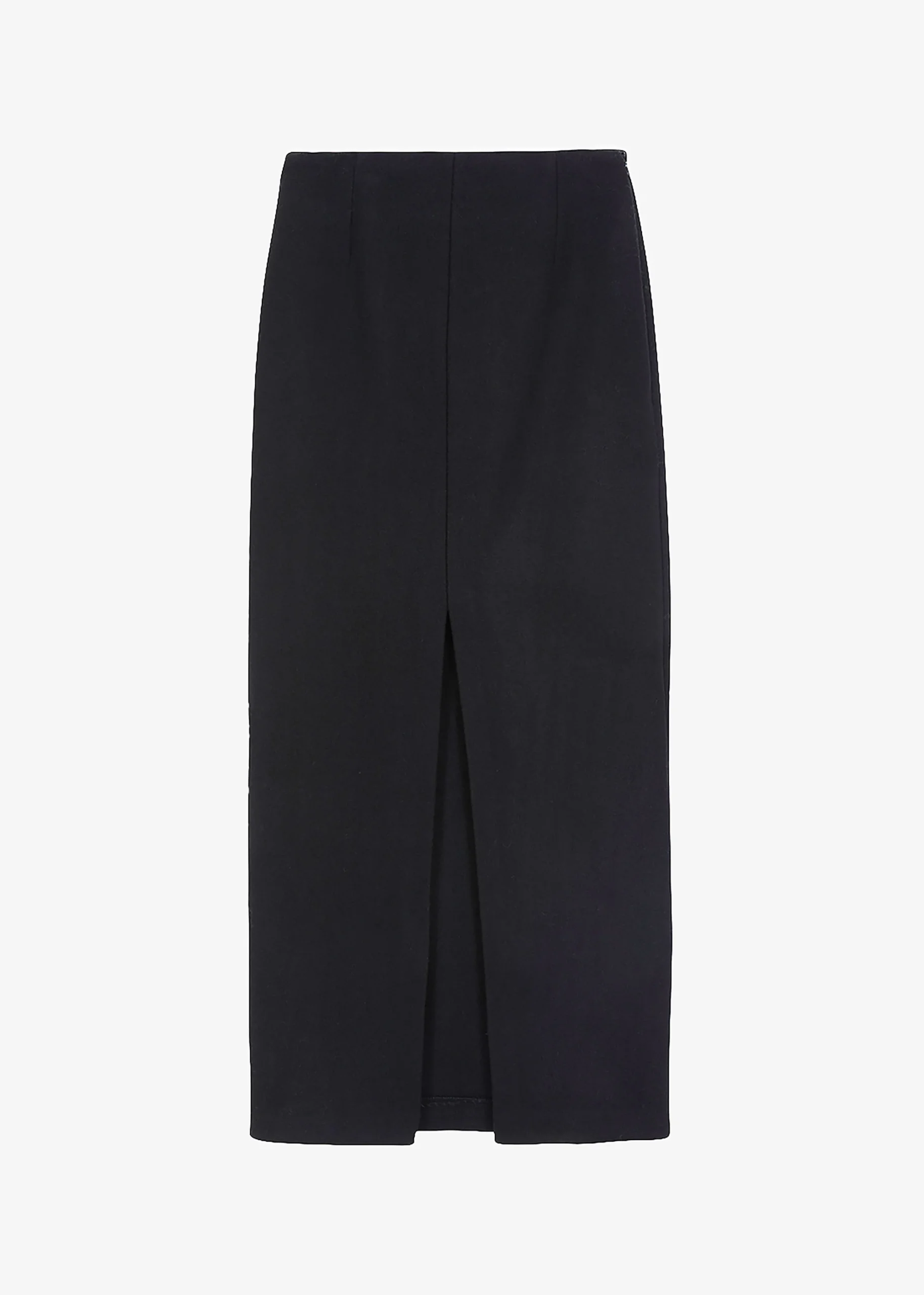 The Frankie Shop Neasi Wool-Blend Pencil Skirt Black Best