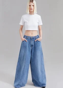 The Frankie Shop Nico Cropped Tee White Best