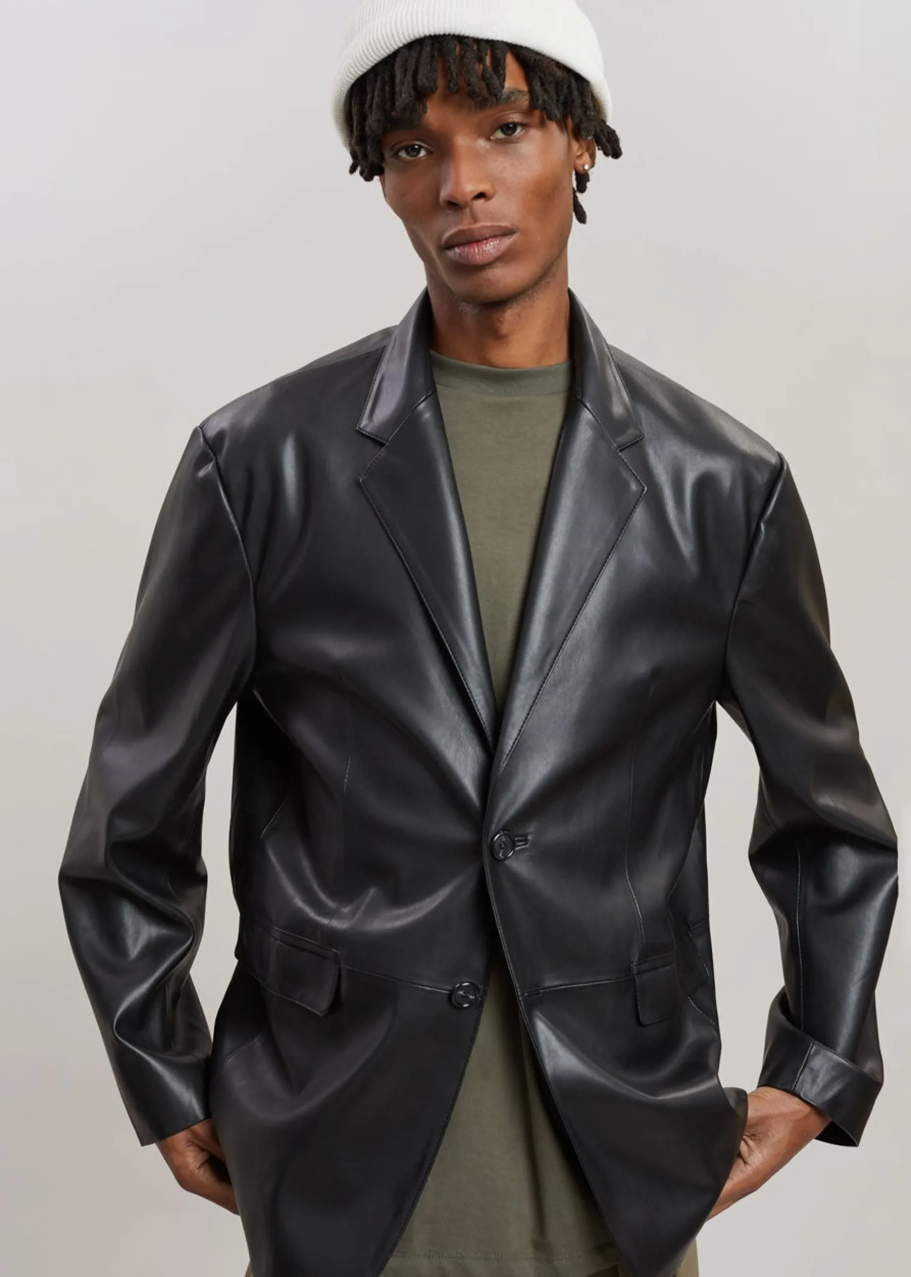 The Frankie Shop Olympia Blazer Black New