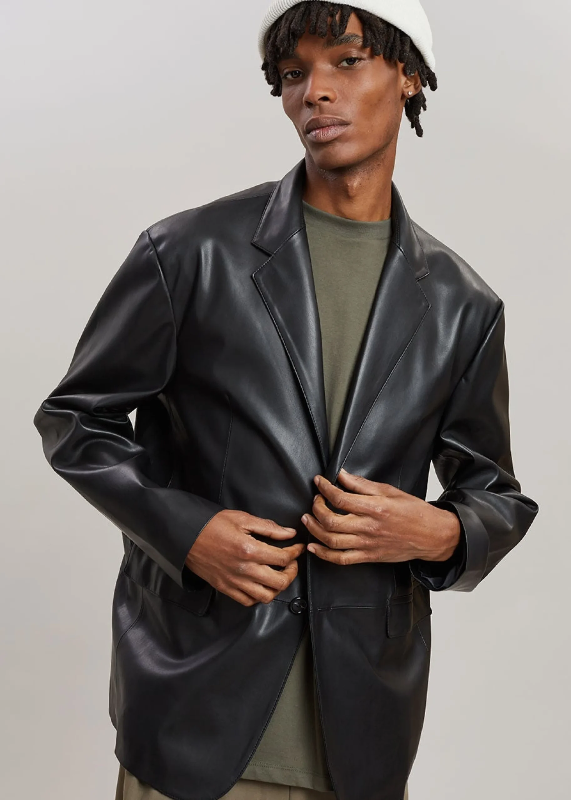 The Frankie Shop Olympia Blazer Black New