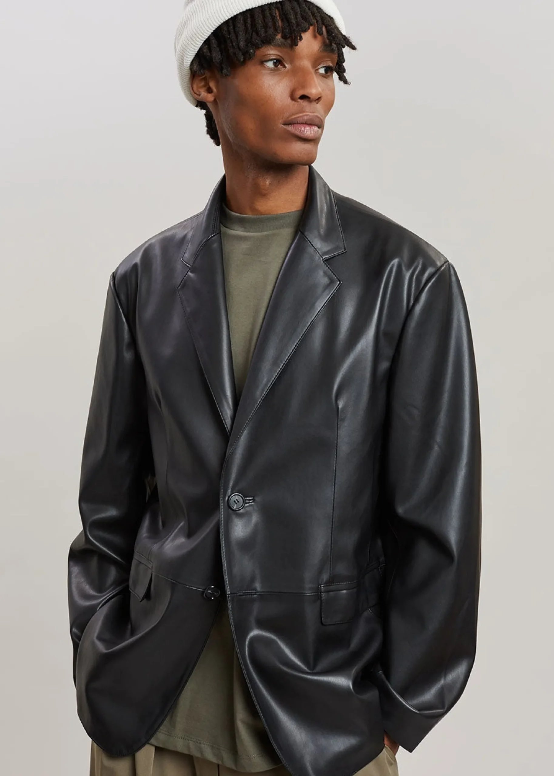 The Frankie Shop Olympia Blazer Black New