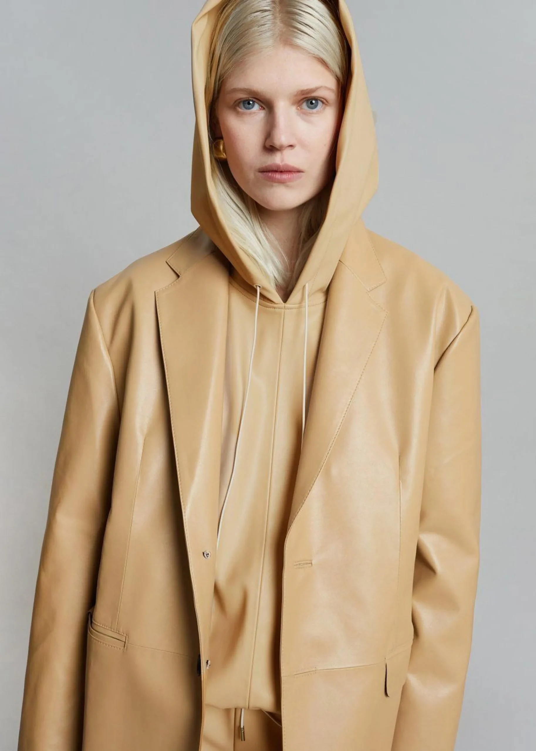 The Frankie Shop Olympia Blazer Butter Clearance