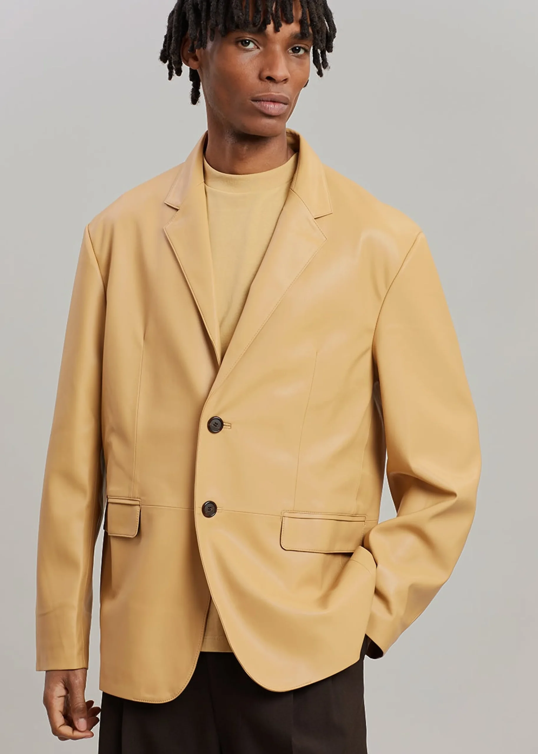 The Frankie Shop Olympia Blazer Butter Clearance