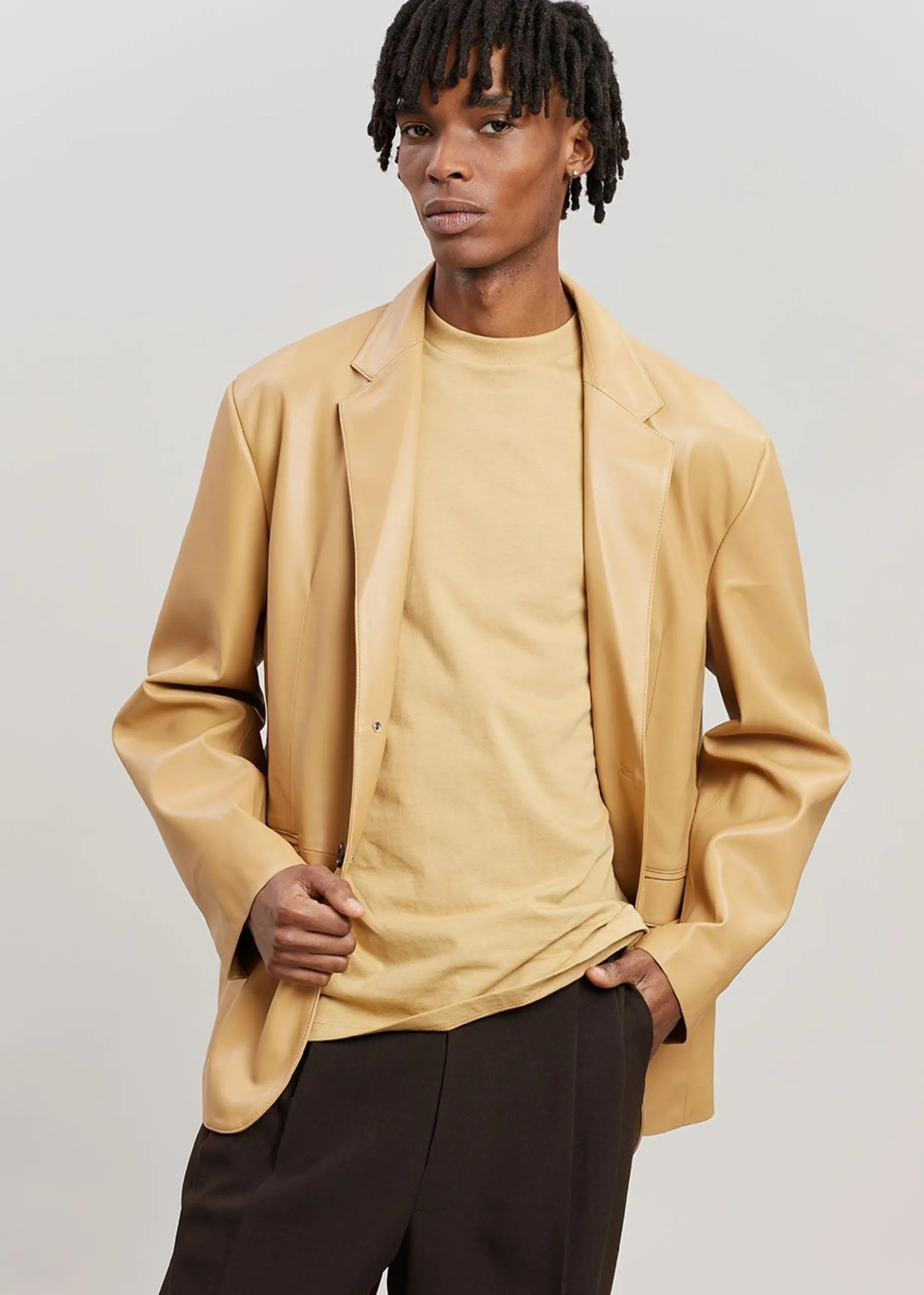 The Frankie Shop Olympia Blazer Butter Clearance