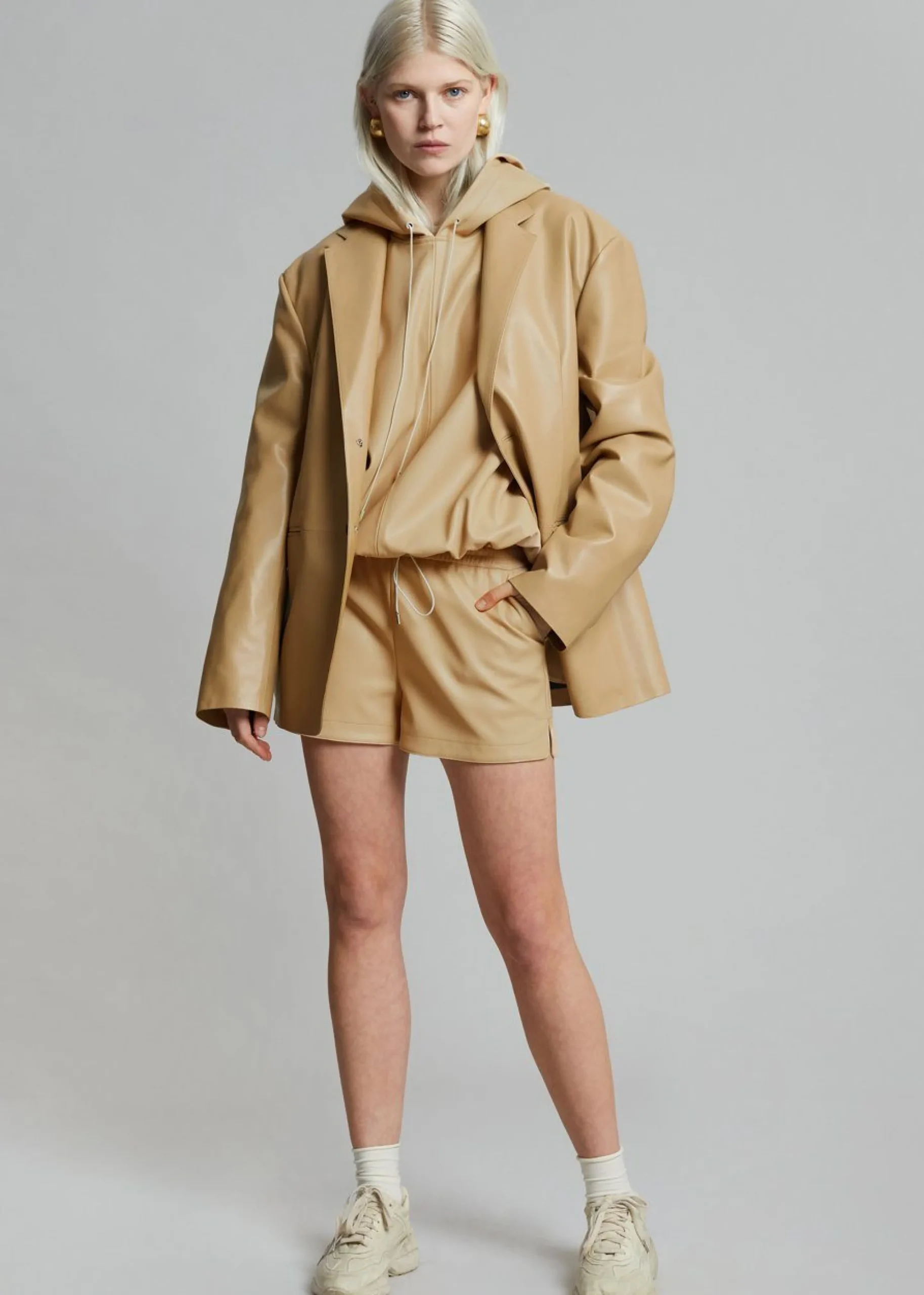 The Frankie Shop Olympia Blazer Butter Clearance