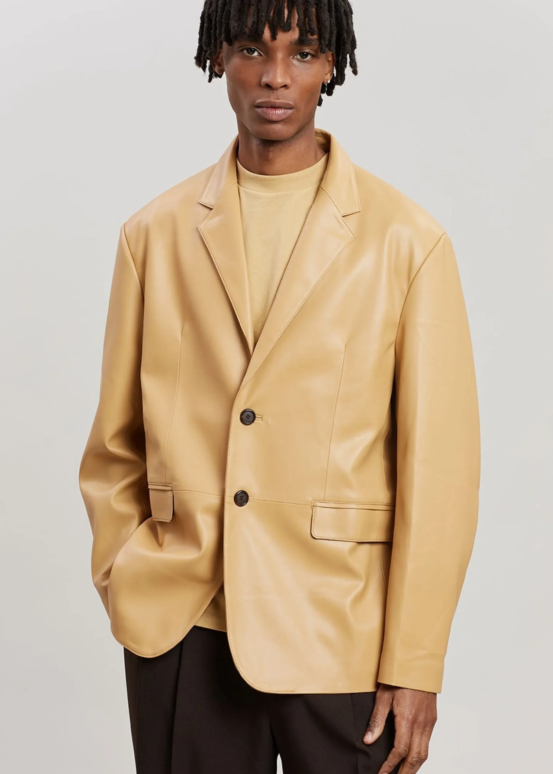 The Frankie Shop Olympia Blazer Butter Clearance