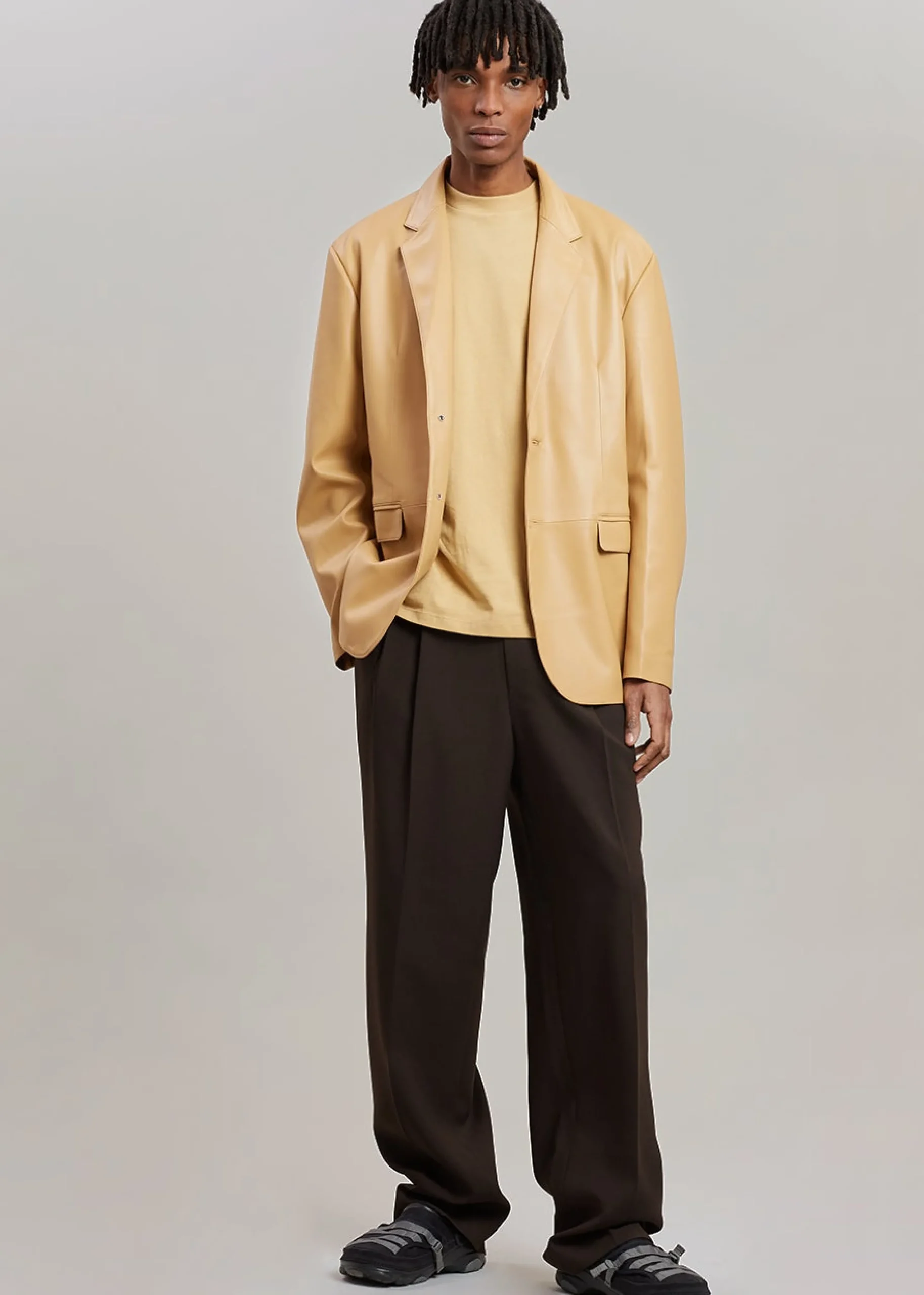 The Frankie Shop Olympia Blazer Butter Clearance