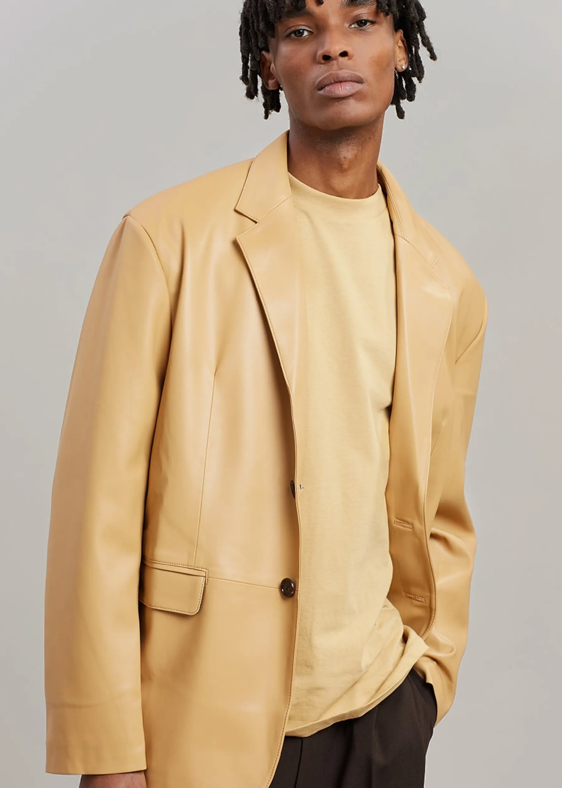 The Frankie Shop Olympia Blazer Butter Clearance