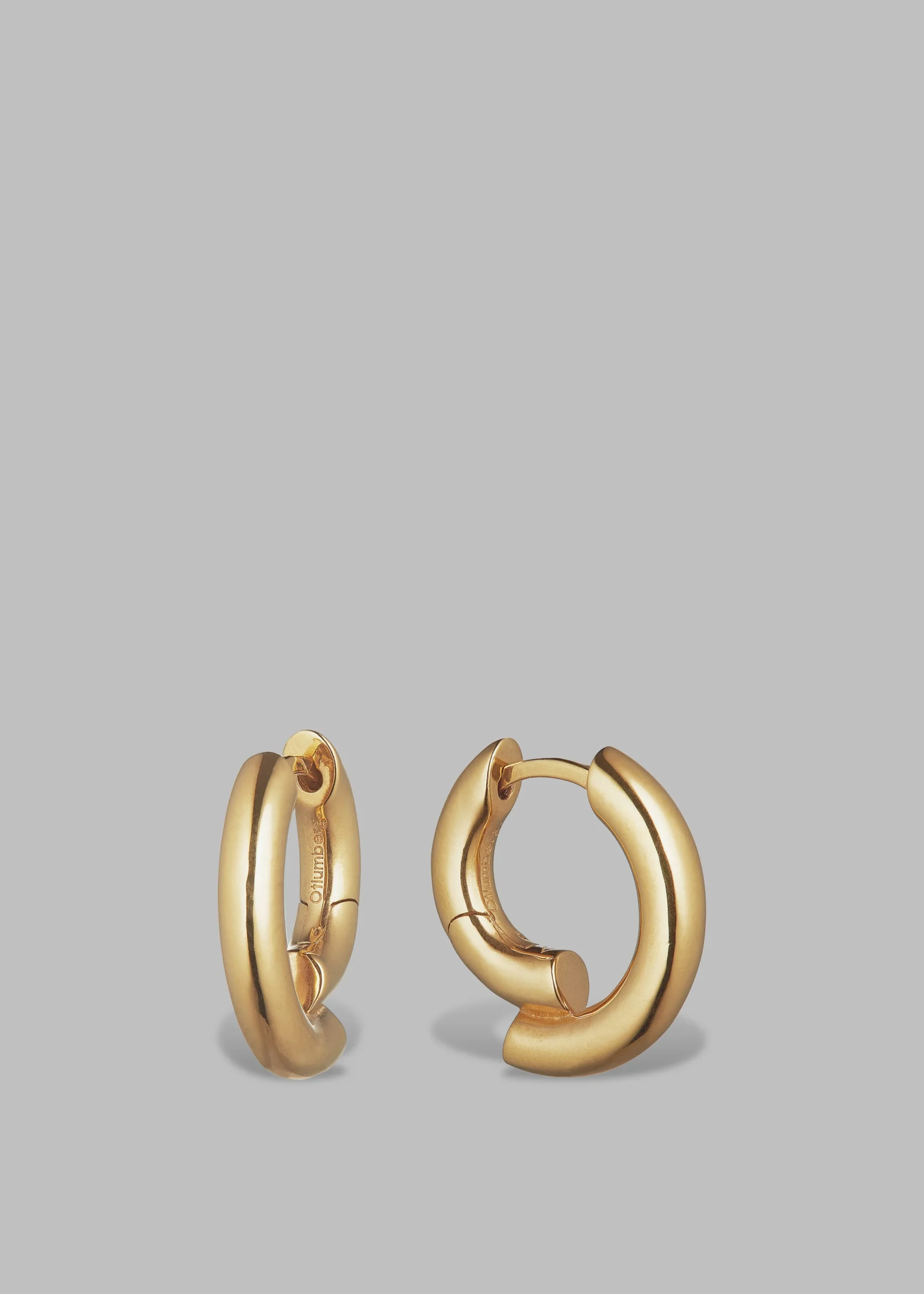 The Frankie Shop Otiumberg Small Chaos Hoops Gold Discount