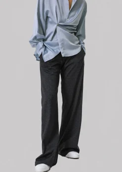 The Frankie Shop Pilvi Blouse Sky