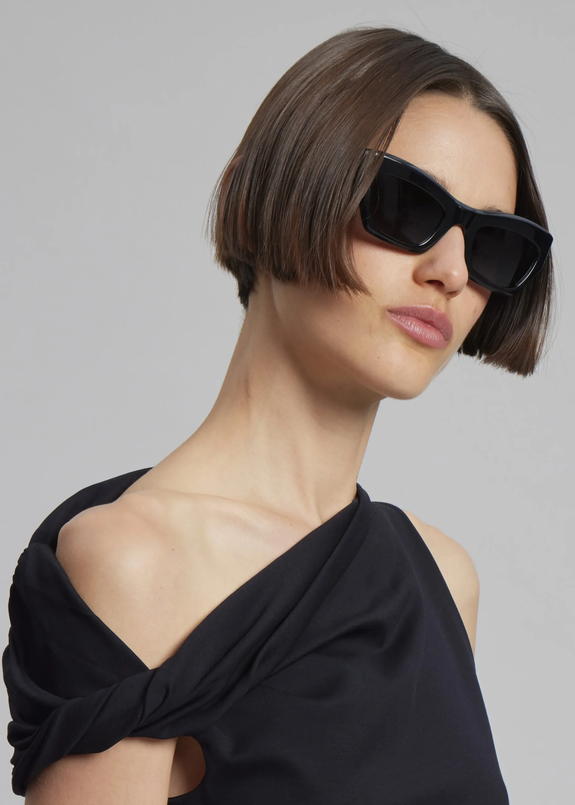 The Frankie Shop Port Tanger Ayreen Sunglasses Black Online