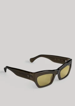 The Frankie Shop Port Tanger Ayreen Sunglasses Cardamom Outlet