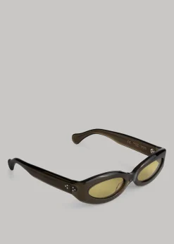The Frankie Shop Port Tanger Crepuscolo Sunglasses Cardamom Online