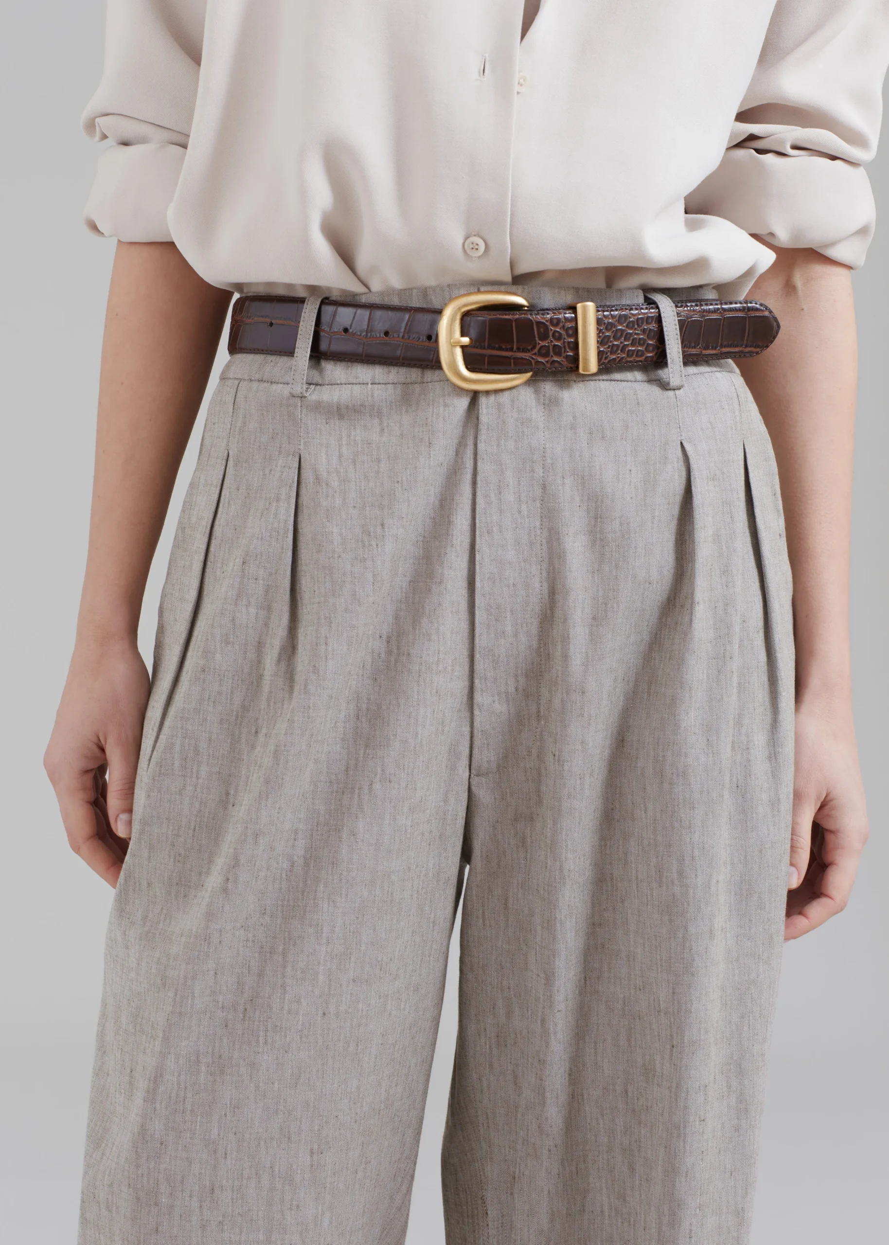 The Frankie Shop Rika Studios Diane Pants Avoine Clearance