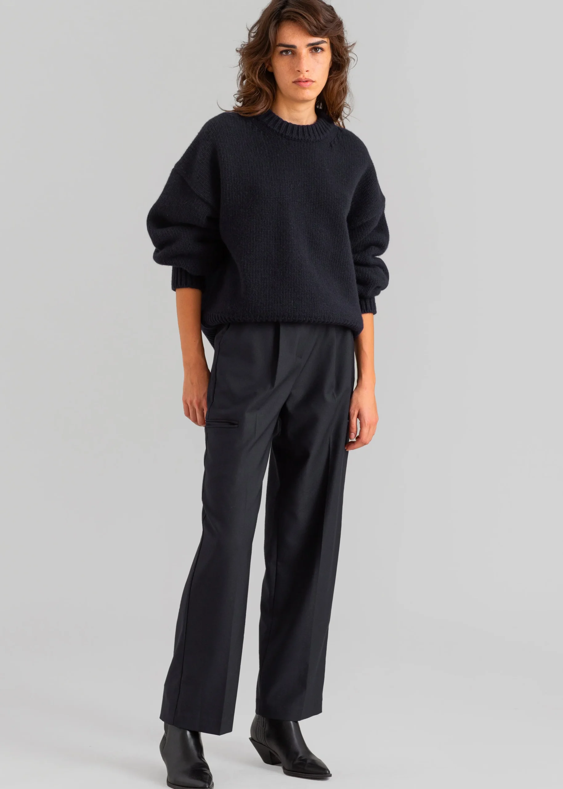 The Frankie Shop Robin Cargo Pants Black Clearance