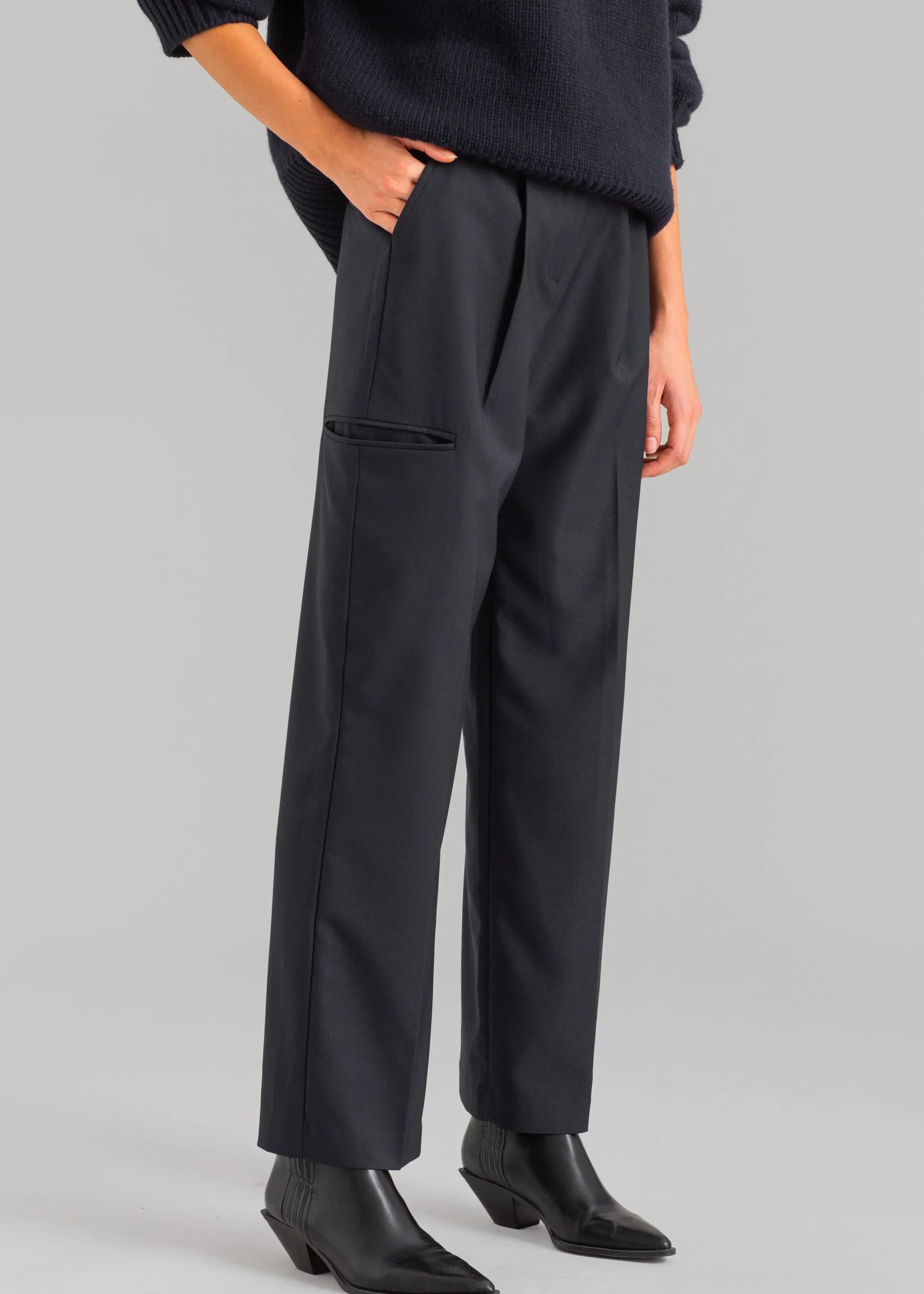 The Frankie Shop Robin Cargo Pants Black Clearance
