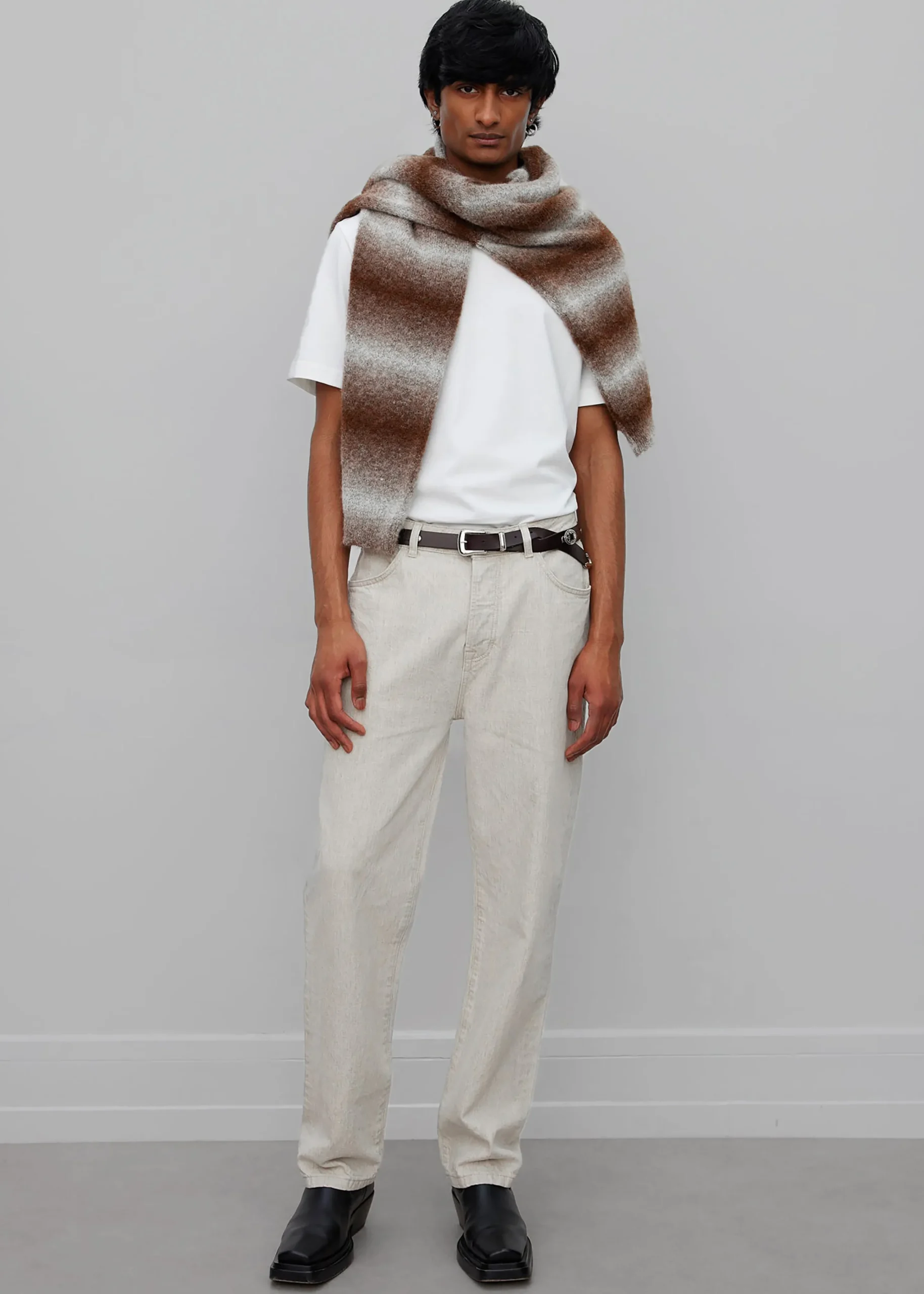 The Frankie Shop Rohe Mozes Trousers Natural Hemp Denim Best