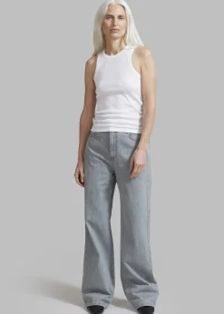 The Frankie Shop Rohe Rib Tank Top White Discount