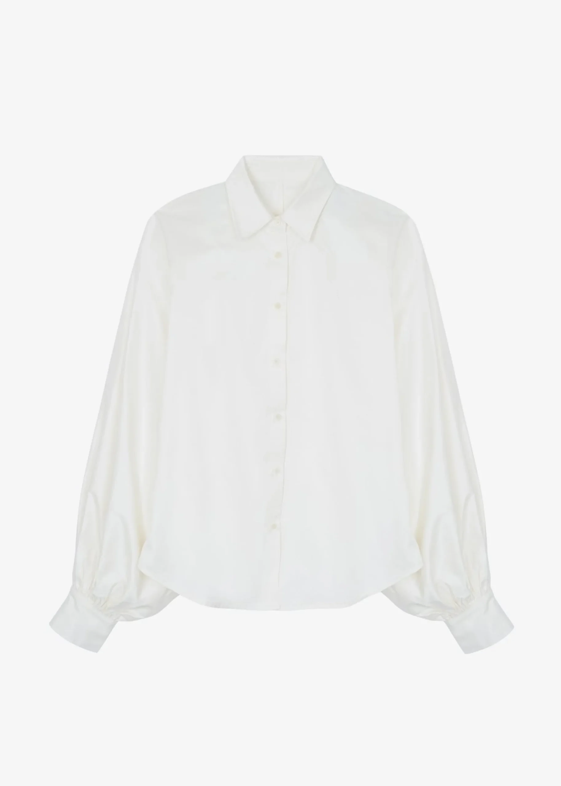 The Frankie Shop Sabi Blouse Ivory Hot