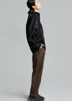 The Frankie Shop Sabi Blouse Black Outlet