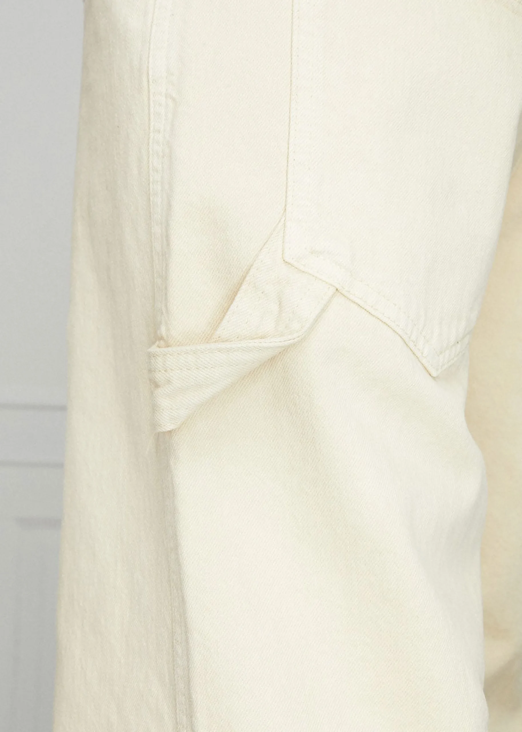 The Frankie Shop Saks Potts Salma Jeans Beige