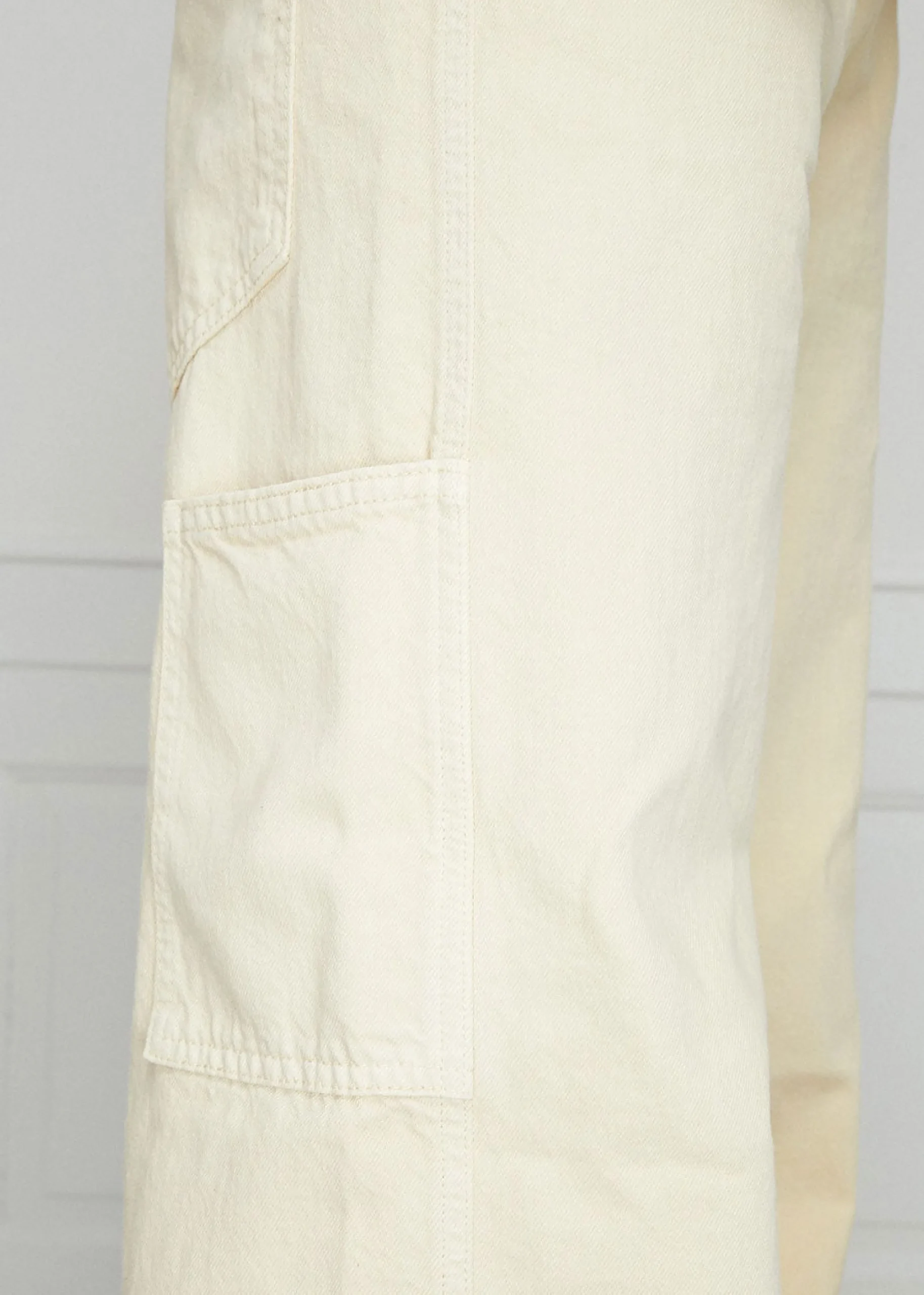 The Frankie Shop Saks Potts Salma Jeans Beige