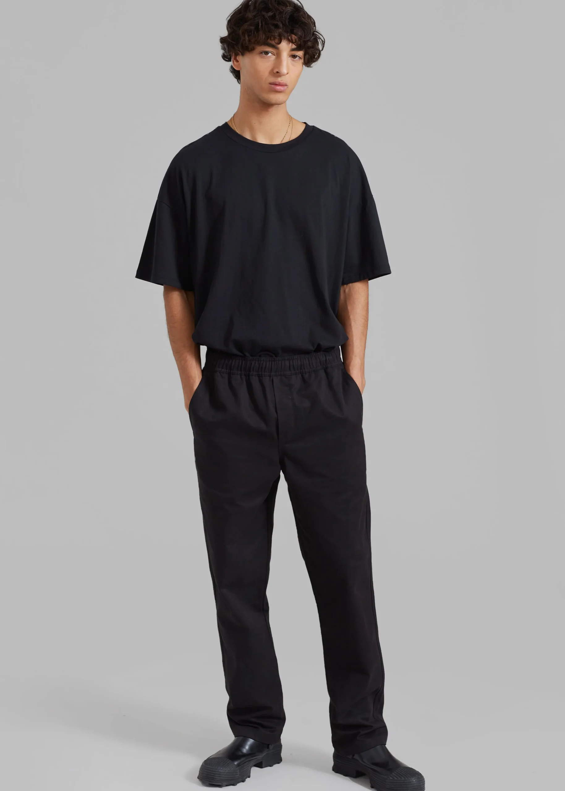 The Frankie Shop Samsoe & Samsoe Jabari Trousers Black Best