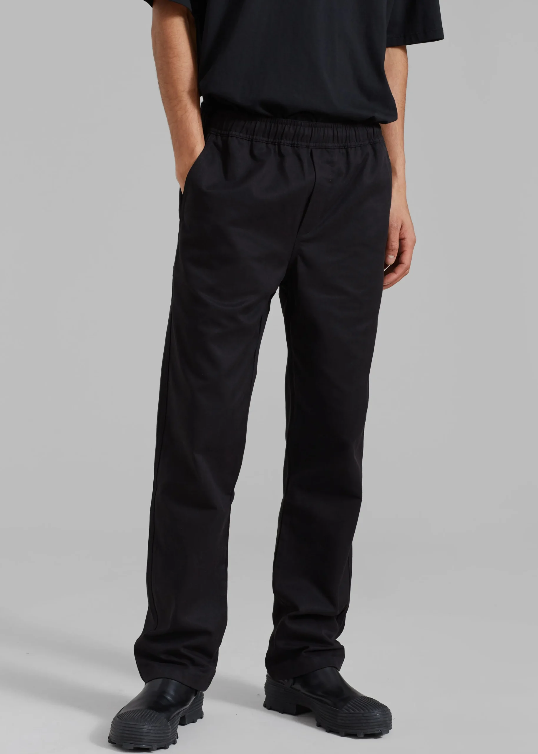 The Frankie Shop Samsoe & Samsoe Jabari Trousers Black Best