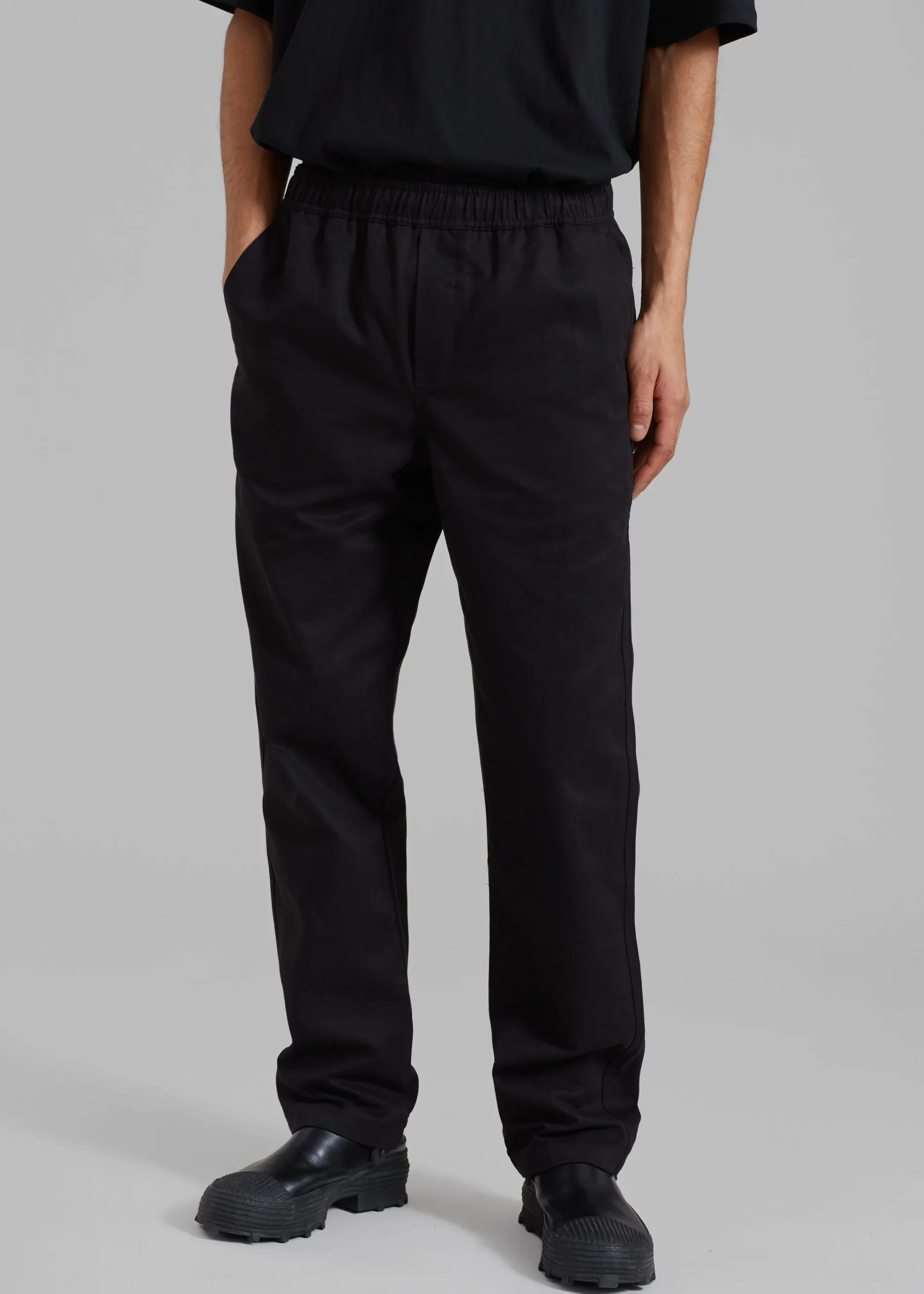 The Frankie Shop Samsoe & Samsoe Jabari Trousers Black Best