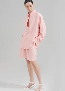 The Frankie Shop Samsoe Samsoe Alfrida Hp Shirt Coral Cloud Hot
