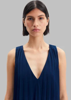 The Frankie Shop Samsoe Samsoe Annico Dress Pageant Blue Outlet