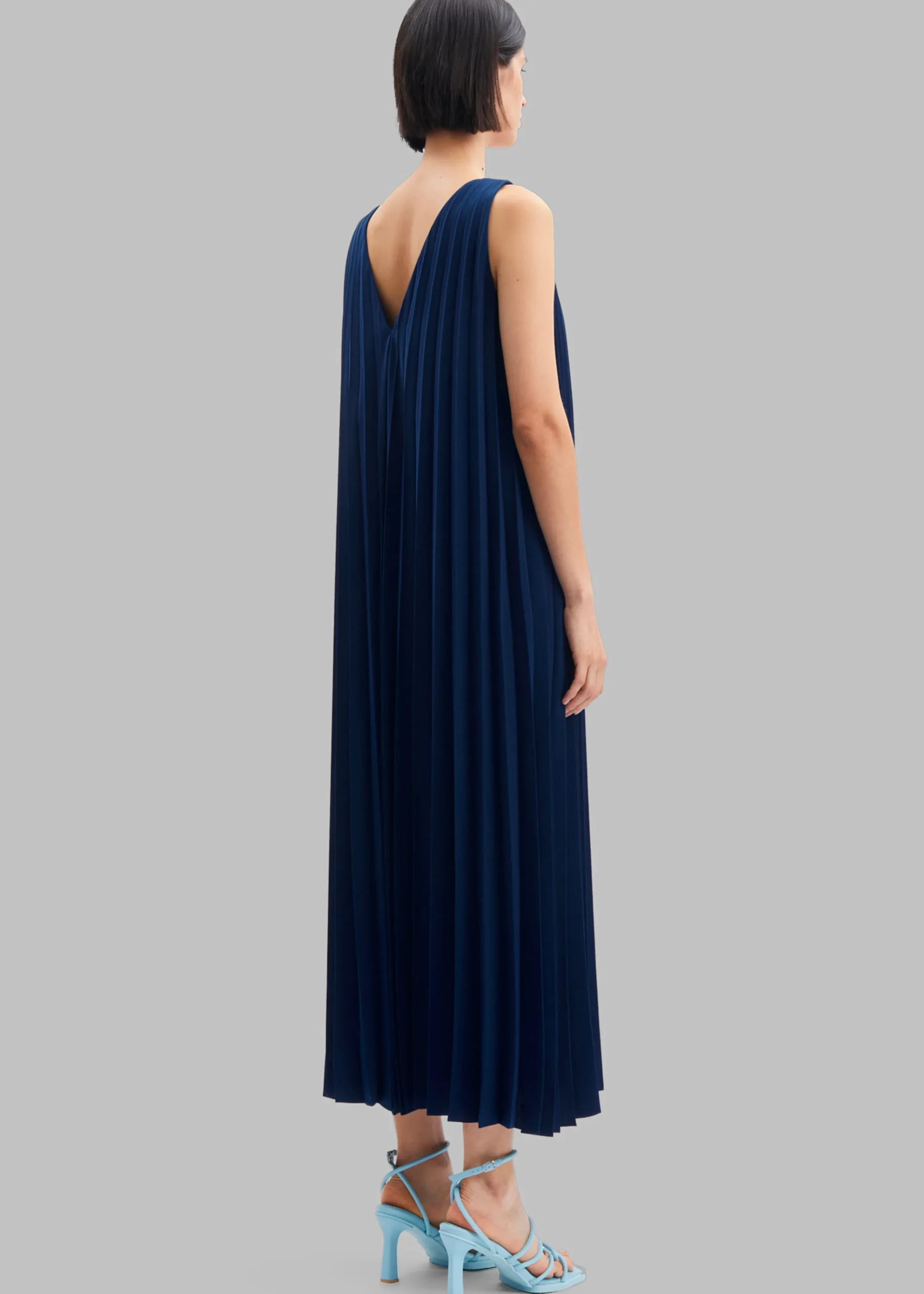 The Frankie Shop Samsoe Samsoe Annico Dress Pageant Blue Outlet