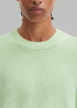 The Frankie Shop Samsoe Samsoe Ray Crew Neck Gleam New