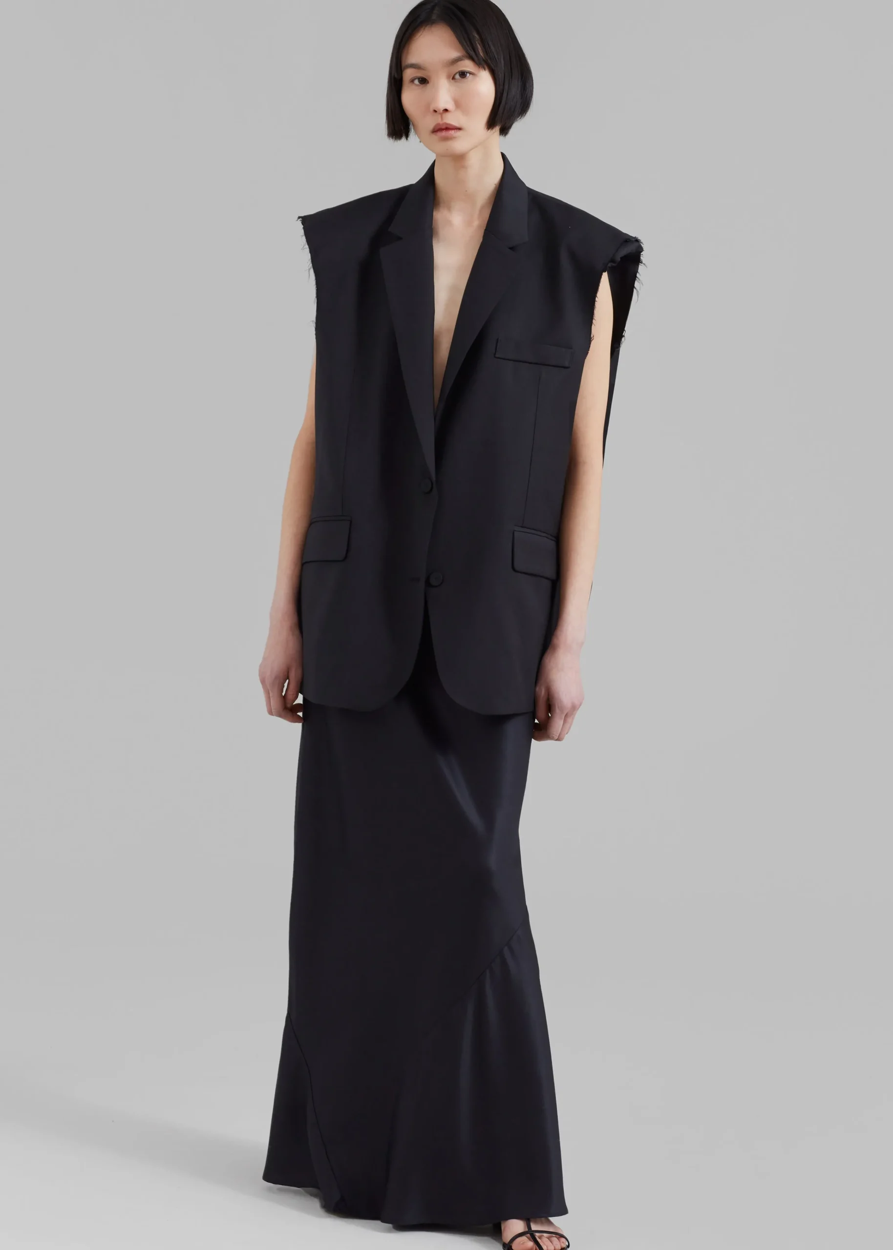 The Frankie Shop Senol Blazer Vest Black Online