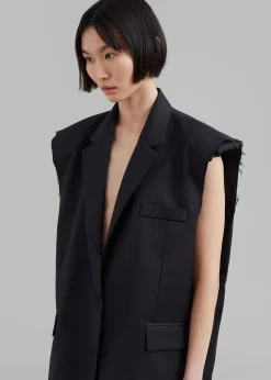 The Frankie Shop Senol Blazer Vest Black Online