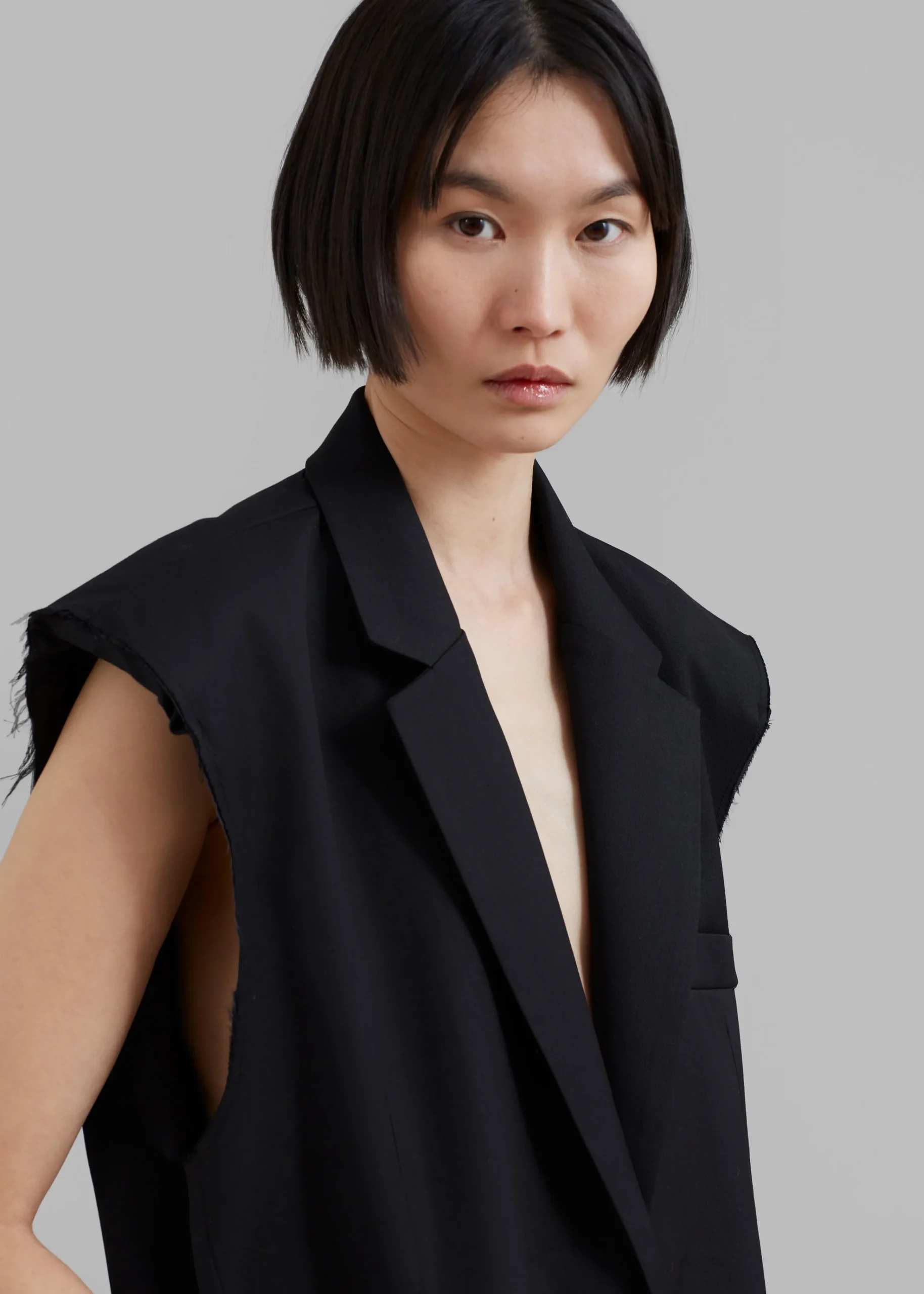 The Frankie Shop Senol Blazer Vest Black Online