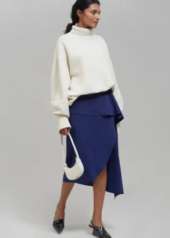 The Frankie Shop Shaw Mini Crescent Bag Cream Discount