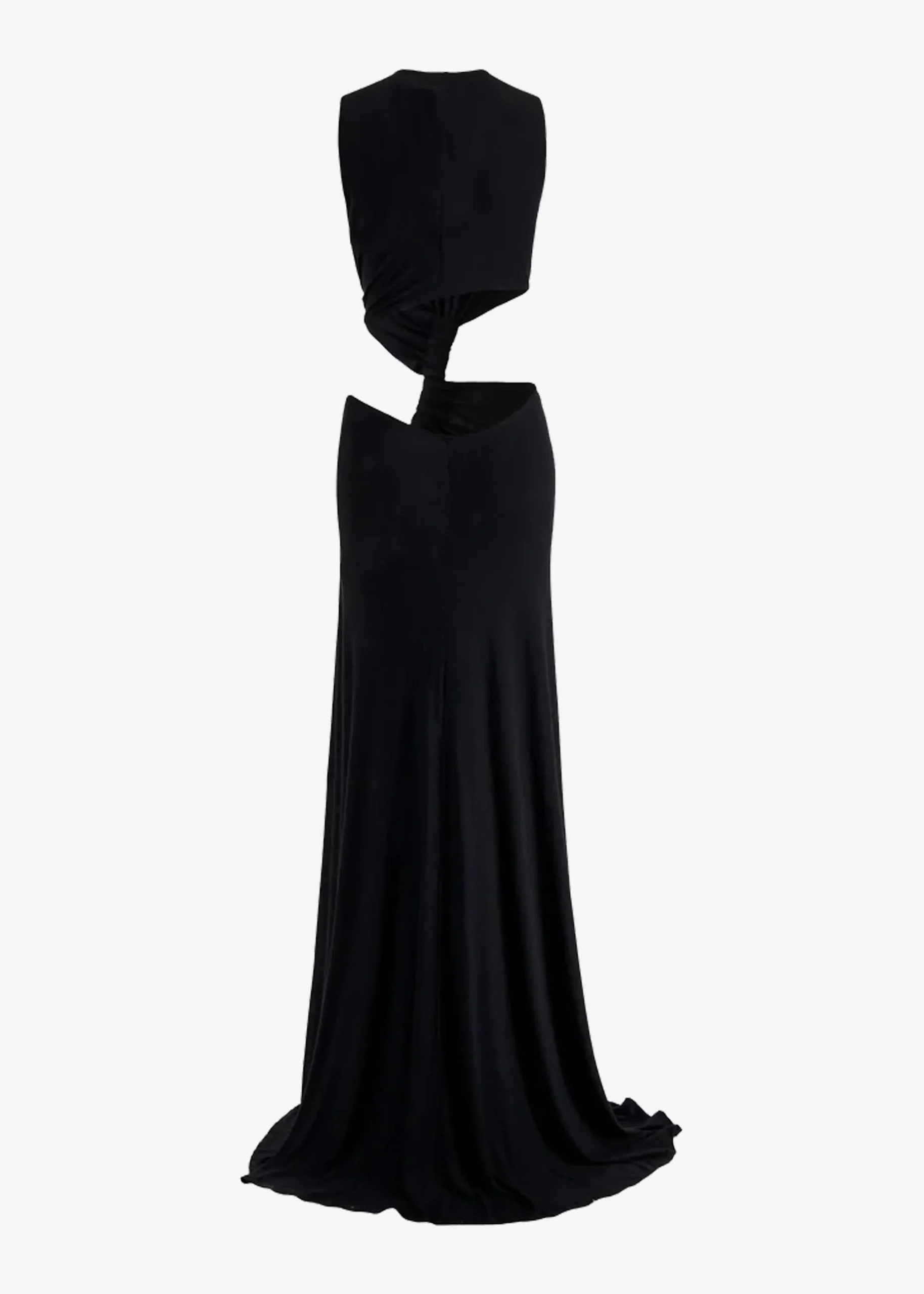 The Frankie Shop Sid Neigum Triple Loop Knit Dress Black Online