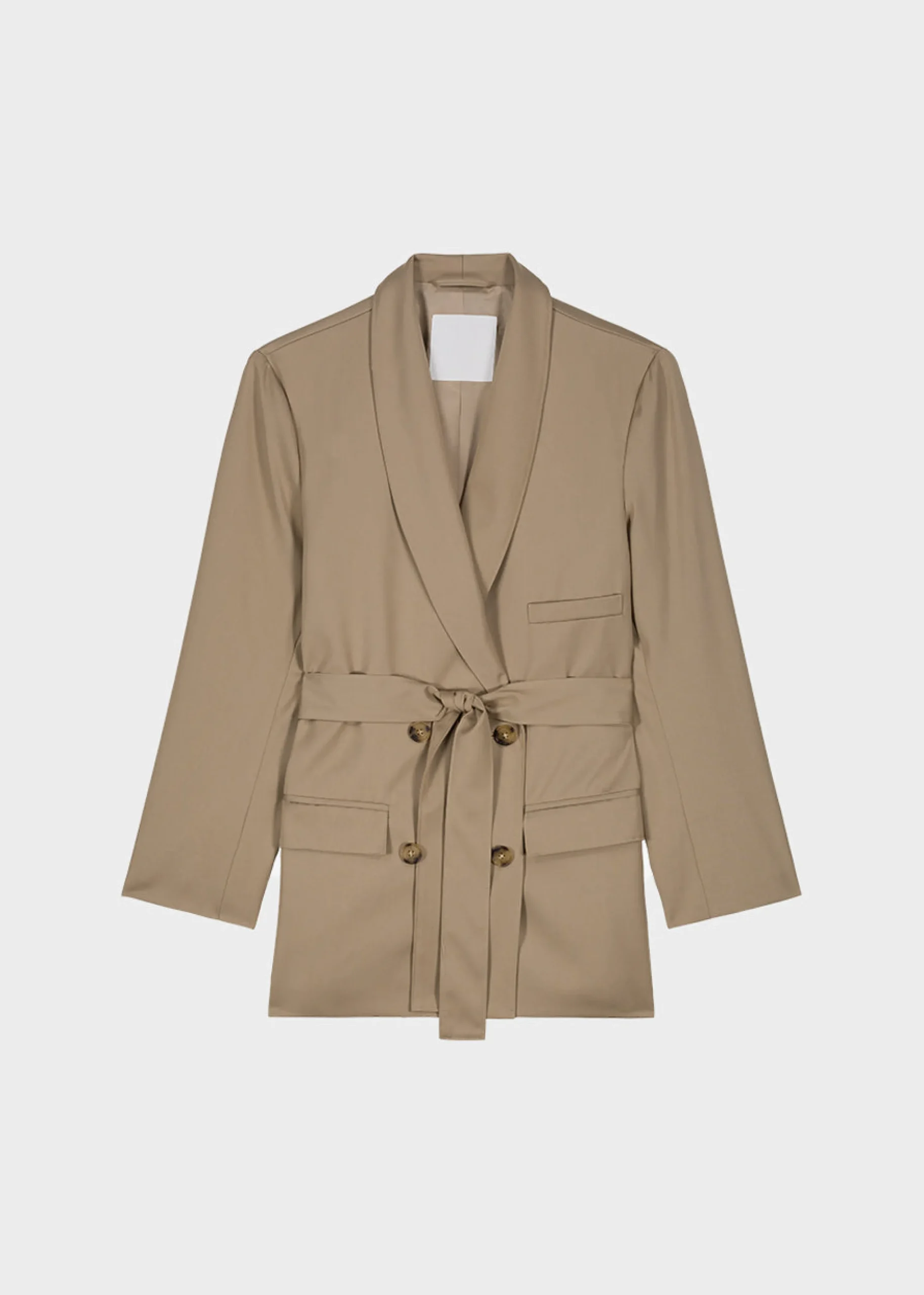 The Frankie Shop Sidonie Blazer Taupe