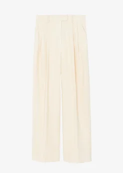 The Frankie Shop Siham Corduroy Pants Cream Clearance