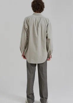 The Frankie Shop Sinclair Shirt Grey