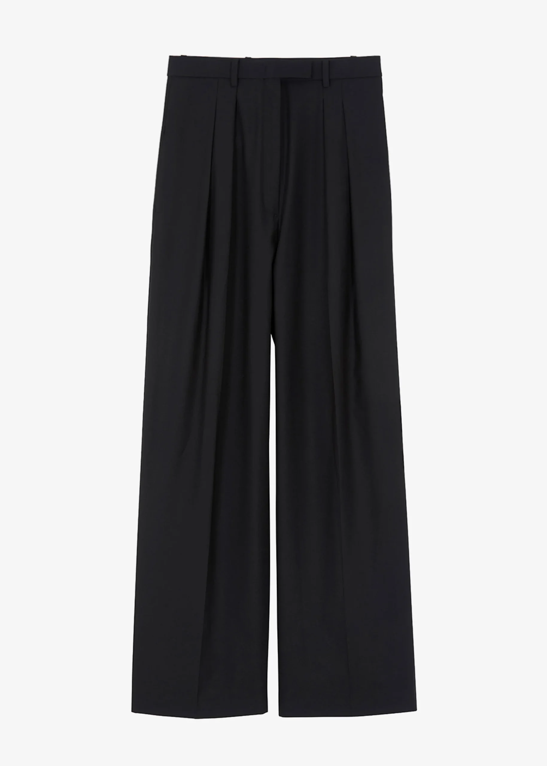 The Frankie Shop Sion Pintuck Trousers Black Sale