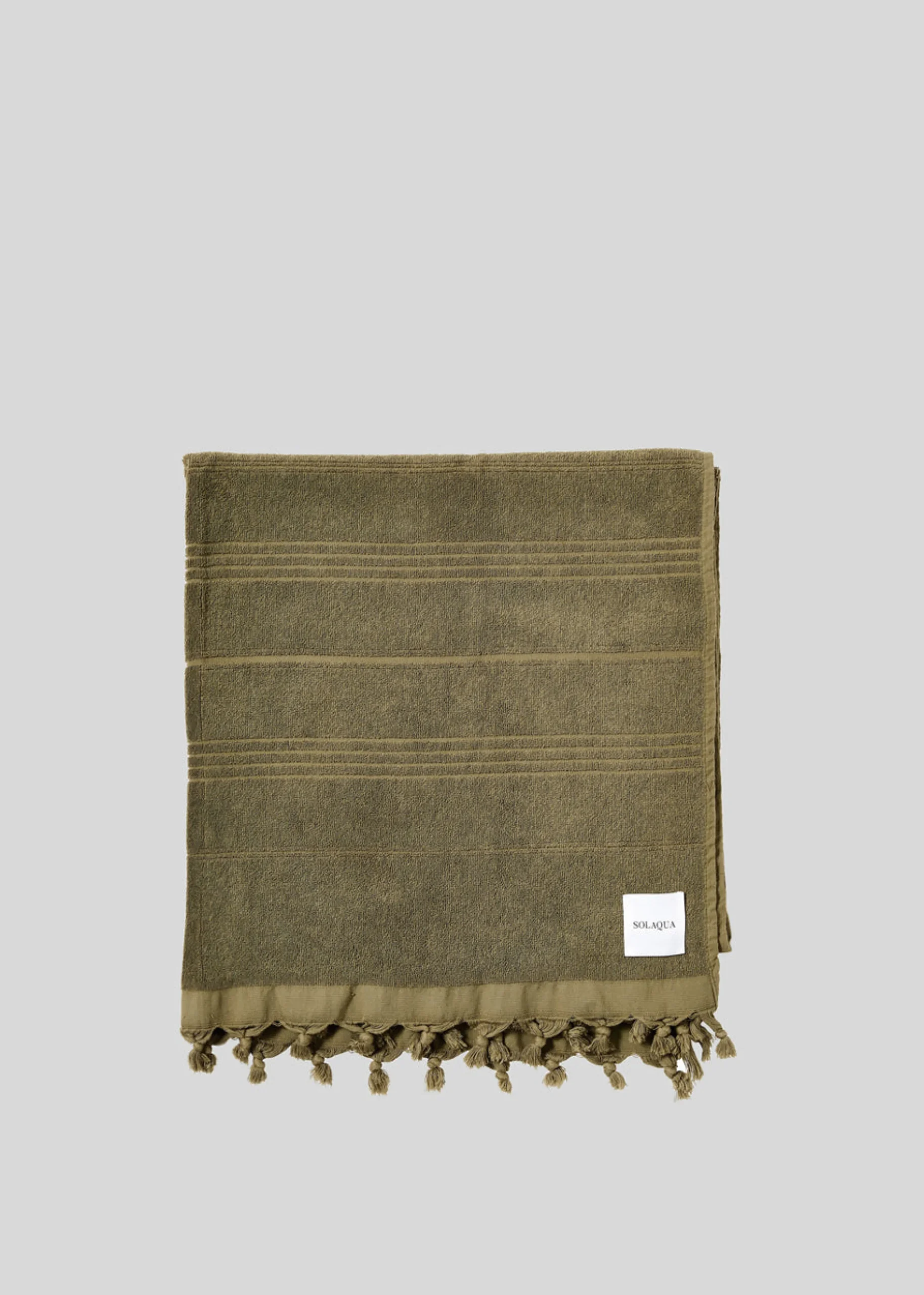 The Frankie Shop Solaqua La Bocca Terry Towel Olive Green