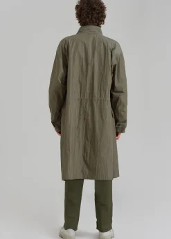 The Frankie Shop Stephen Anorak Dark Olive New