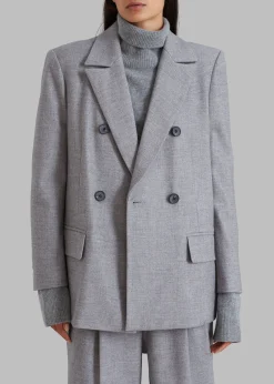 The Frankie Shop Stine Blazer Grey Sale