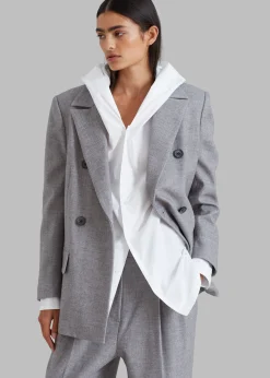 The Frankie Shop Stine Blazer Grey Sale