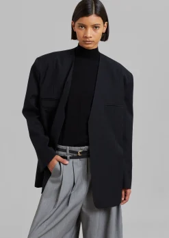 The Frankie Shop Tammi Wide Pants Grey Sale