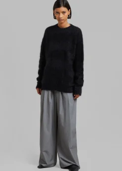 The Frankie Shop Tammi Wide Pants Grey Sale