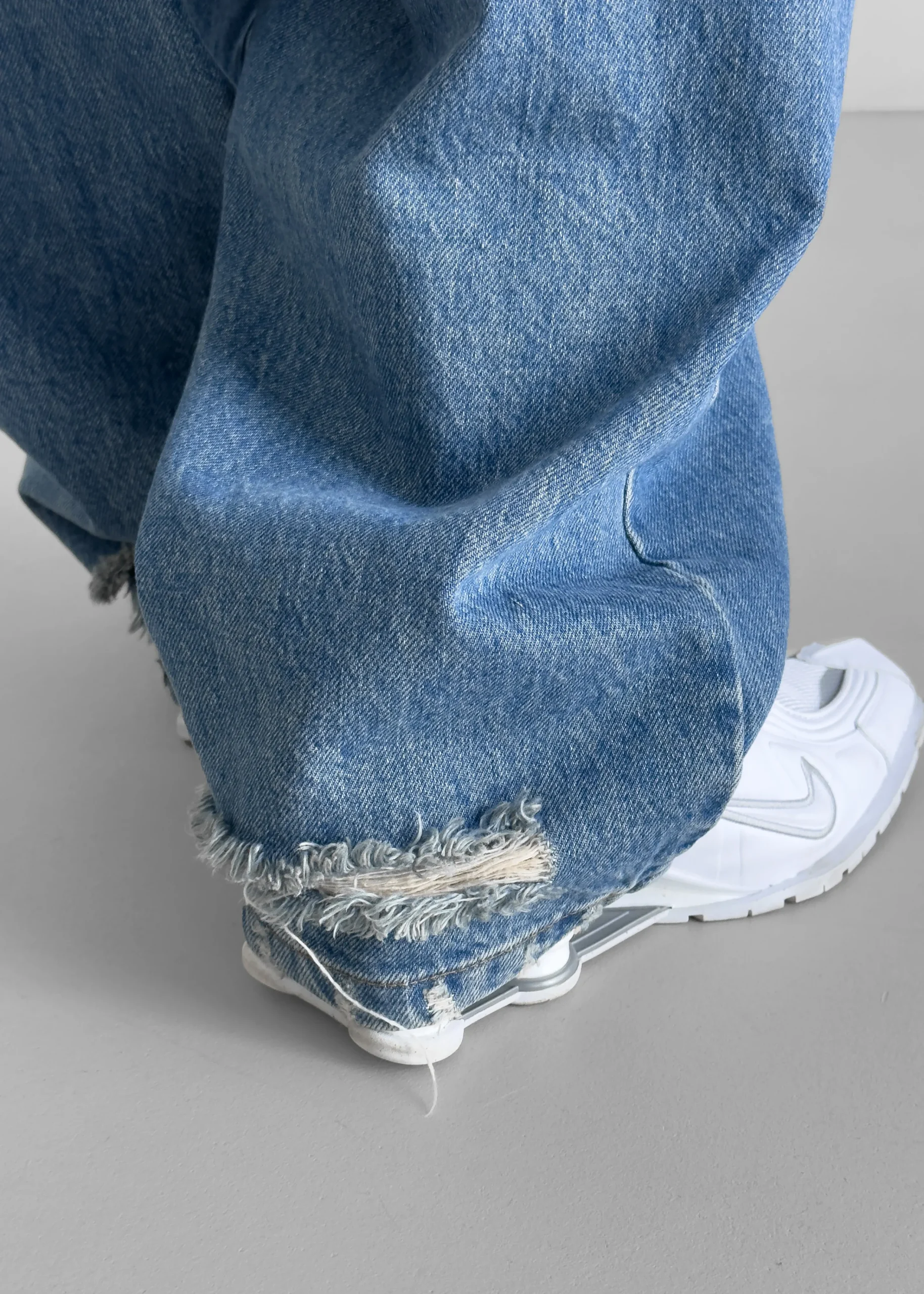The Frankie Shop Tanner Bleach Jeans Worn Wash Clearance