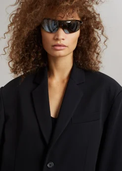 The Frankie Shop Tansy Oversized Blazer Black Online